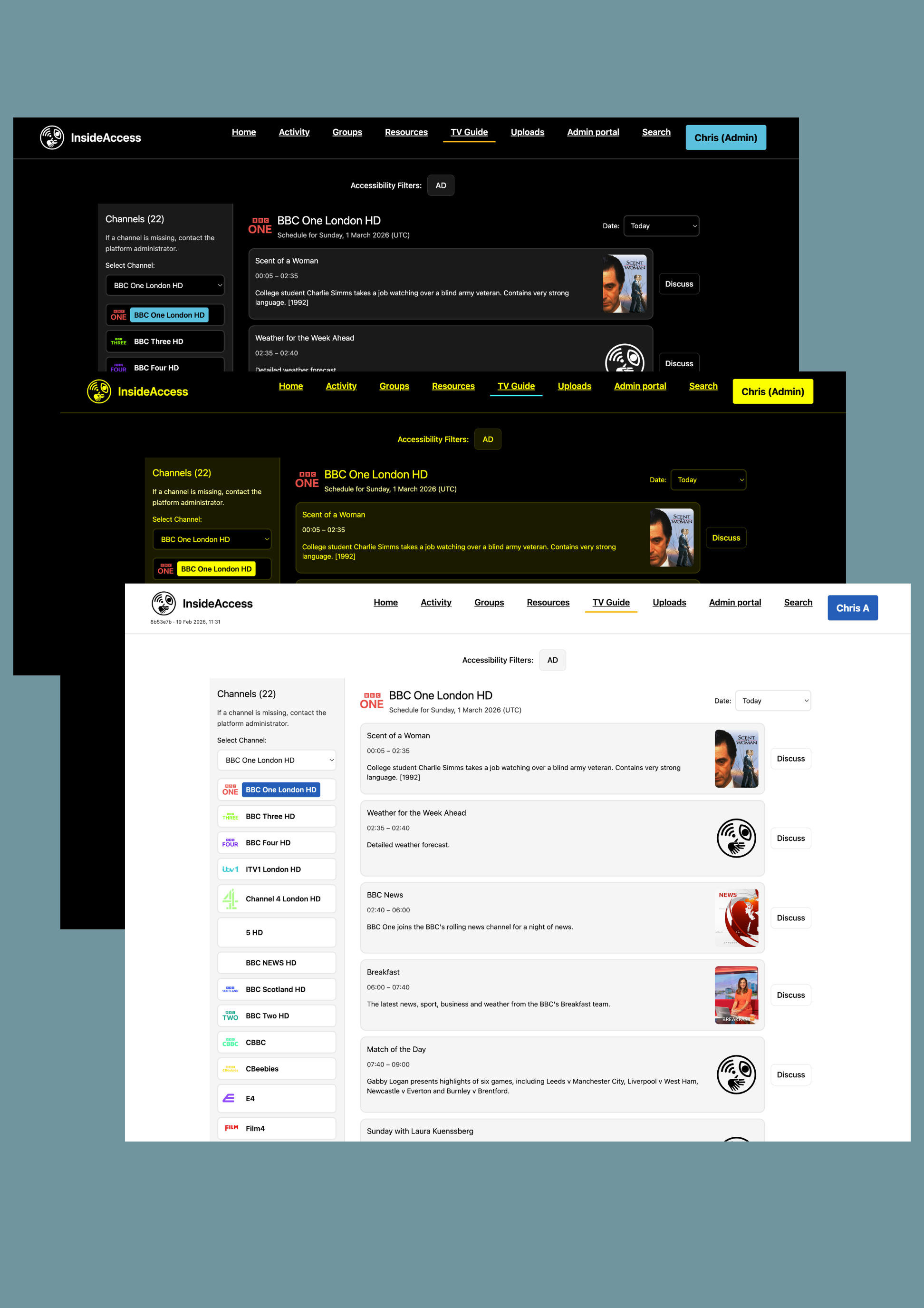 InsideAccess Themes